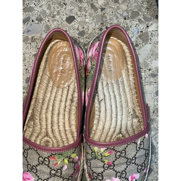 Gucci Floral Canvas Espadrilles - Size 37 - Picture 4 of 6